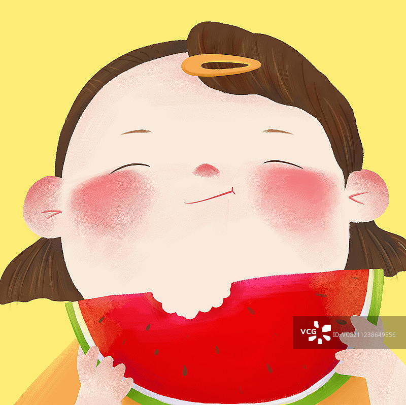 西瓜少女图片素材