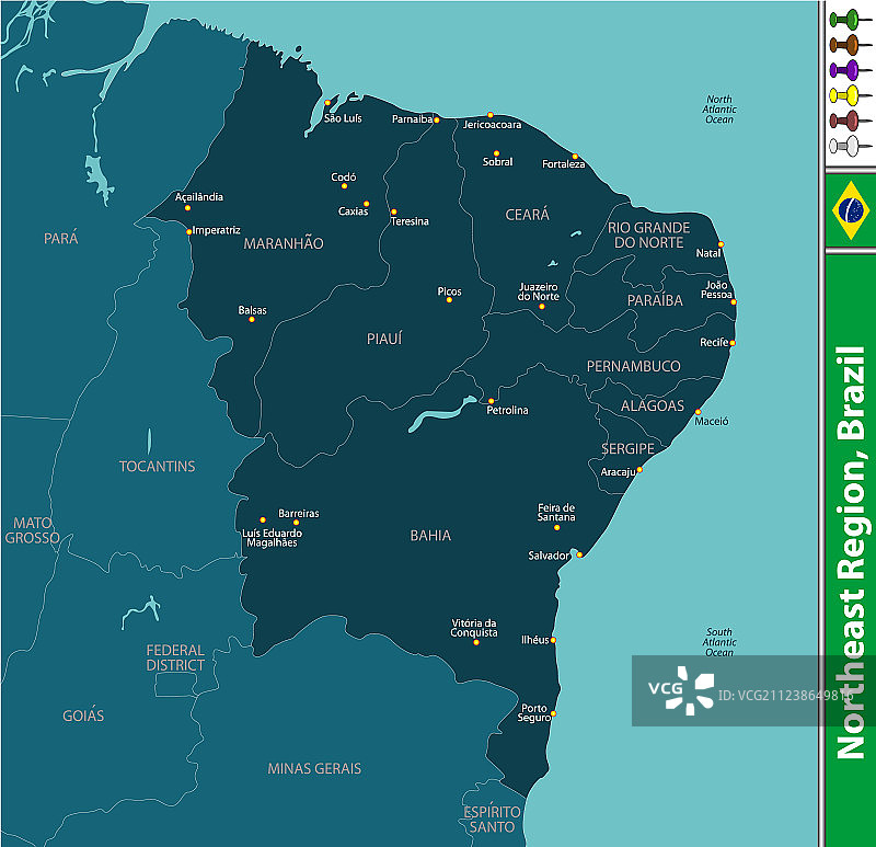 巴西东北部地区图片素材