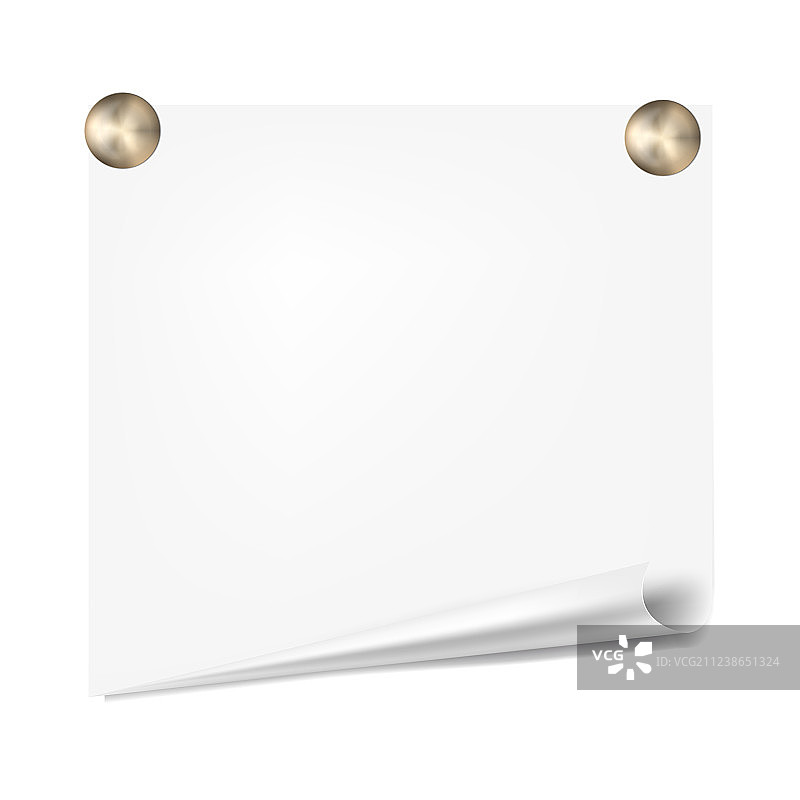 白色墙上的刮纸便条纸图片素材