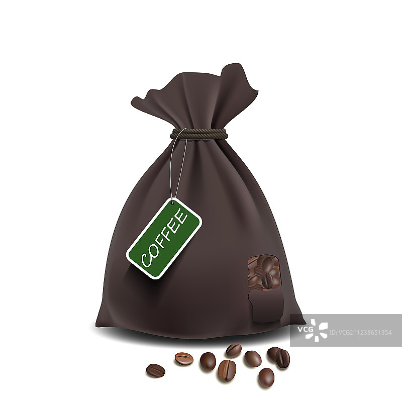 咖啡袋图片素材