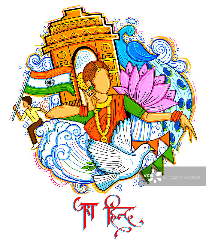 印度风情舞蹈女子背景图片素材