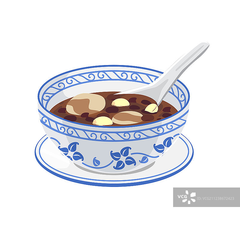 红豆汤图片素材