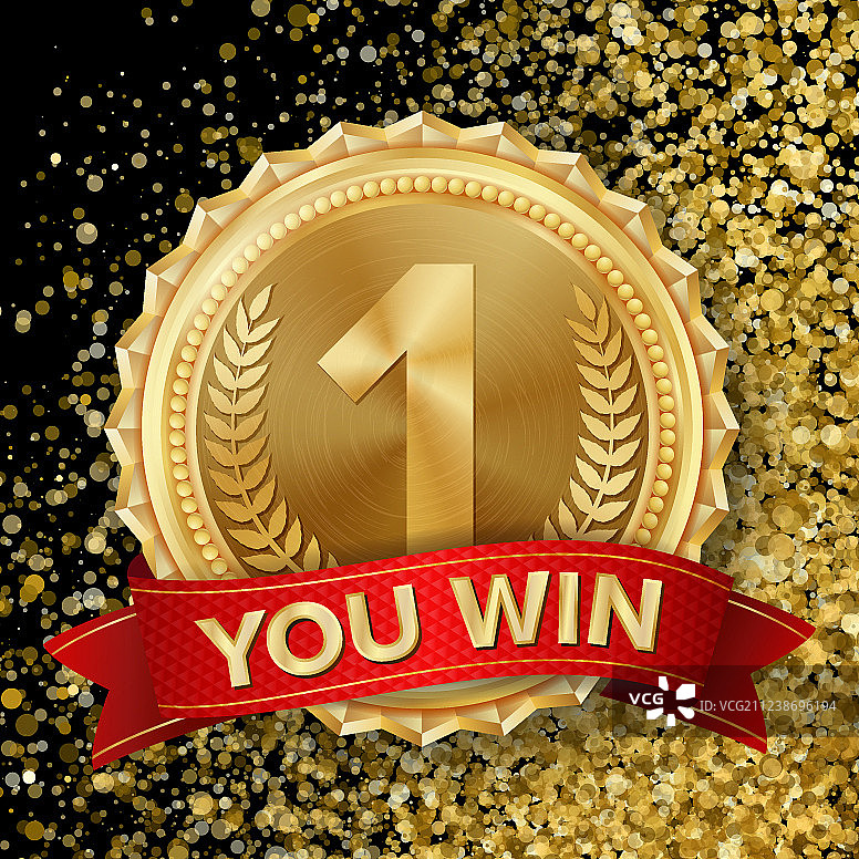 金牌最佳第一名体育图片素材