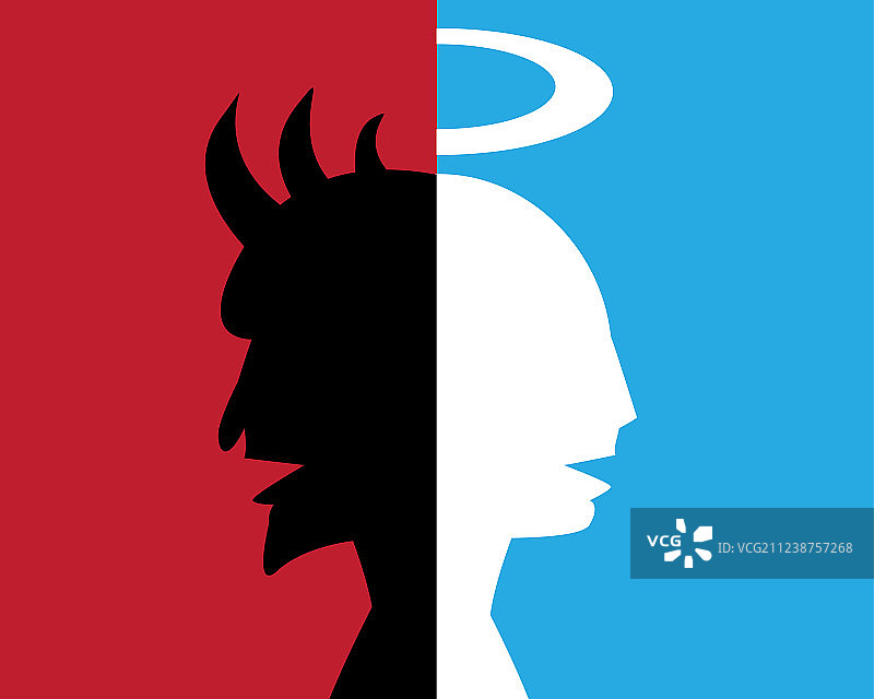 双面人图片素材