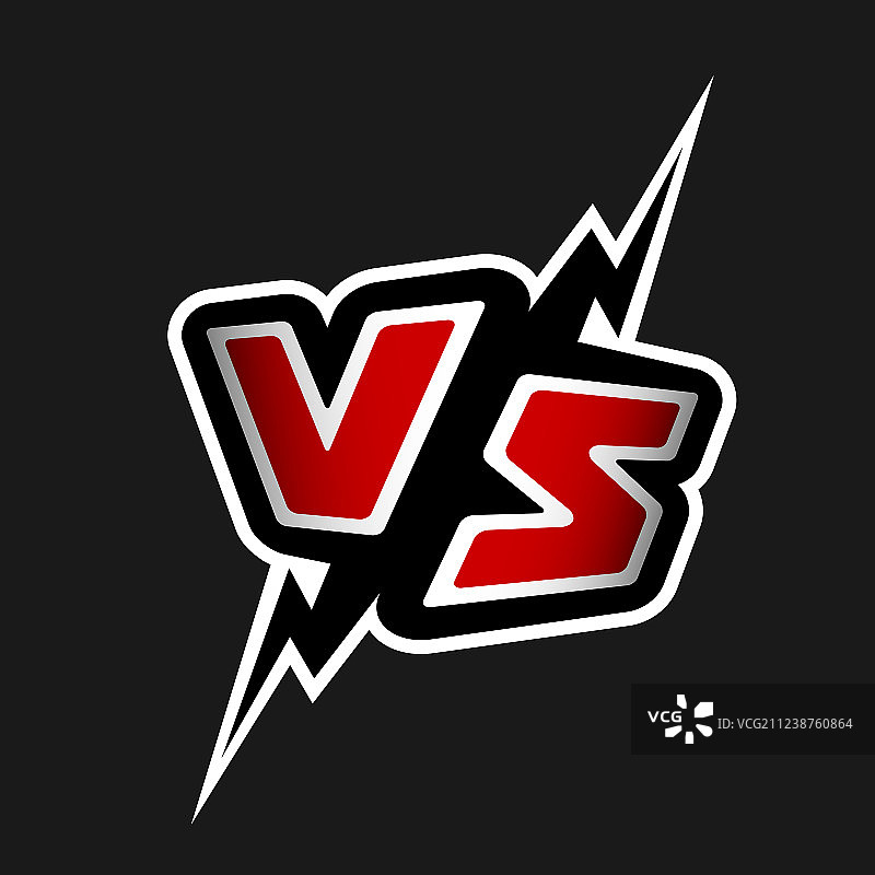 VS字母标志图片素材