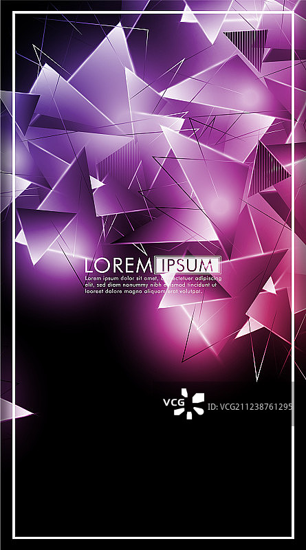 垂直三角形背景抽象组成图片素材