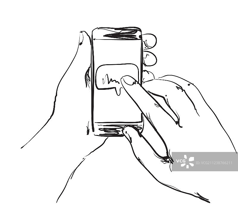 手中的手机图片素材