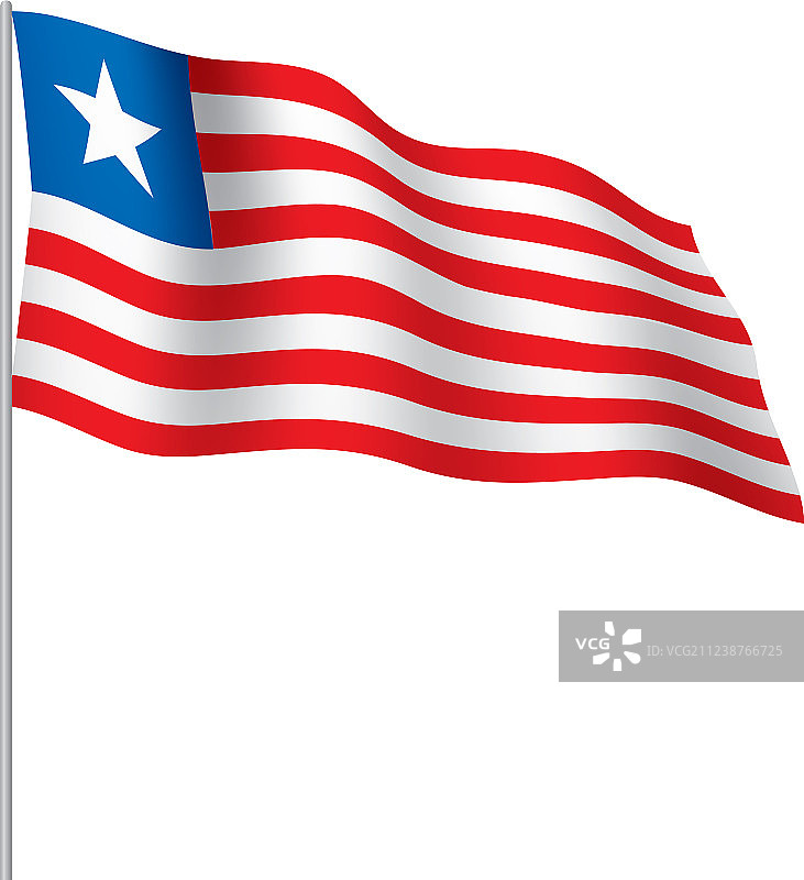 利比里亚国旗图片素材