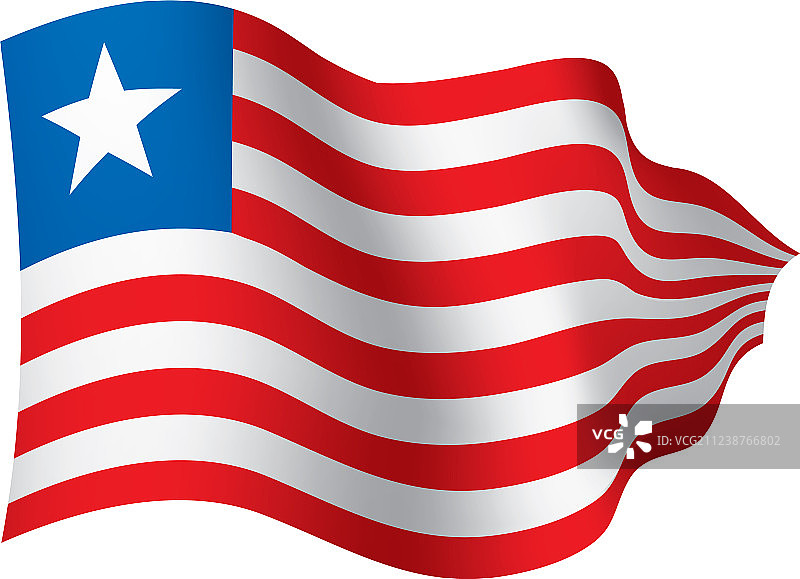 利比里亚国旗图片素材