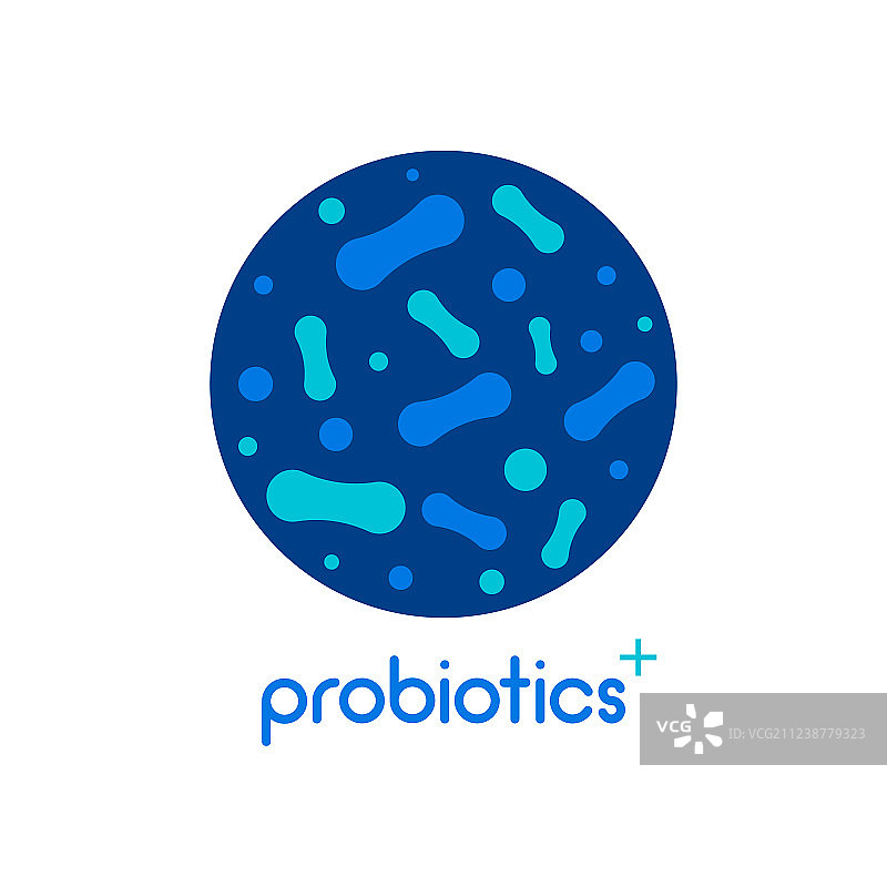 益生菌标志双歧杆菌图片素材