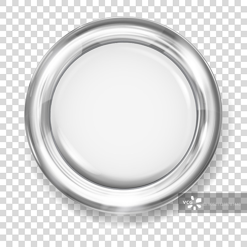 白色塑料按钮图片素材