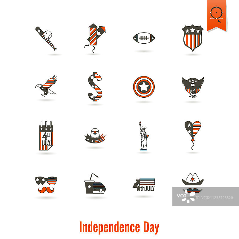 美国独立日图片素材
