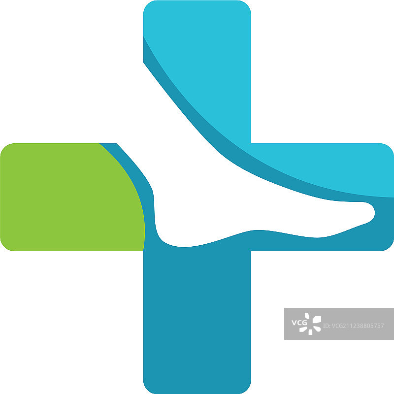 足部标志插画图片素材