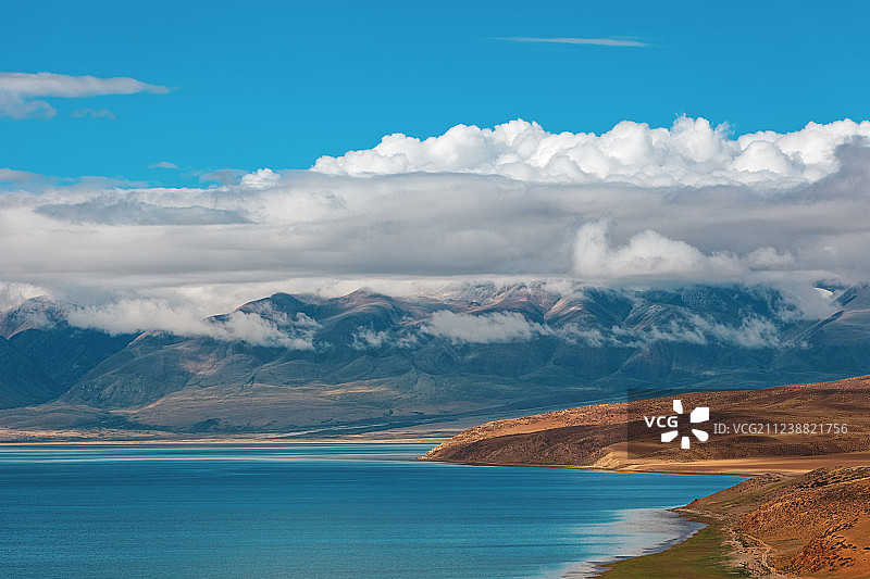 玛旁雍措自然风光图片素材