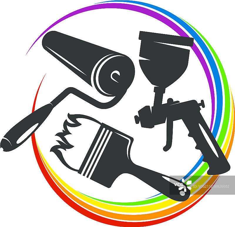 绘画工具符号图片素材