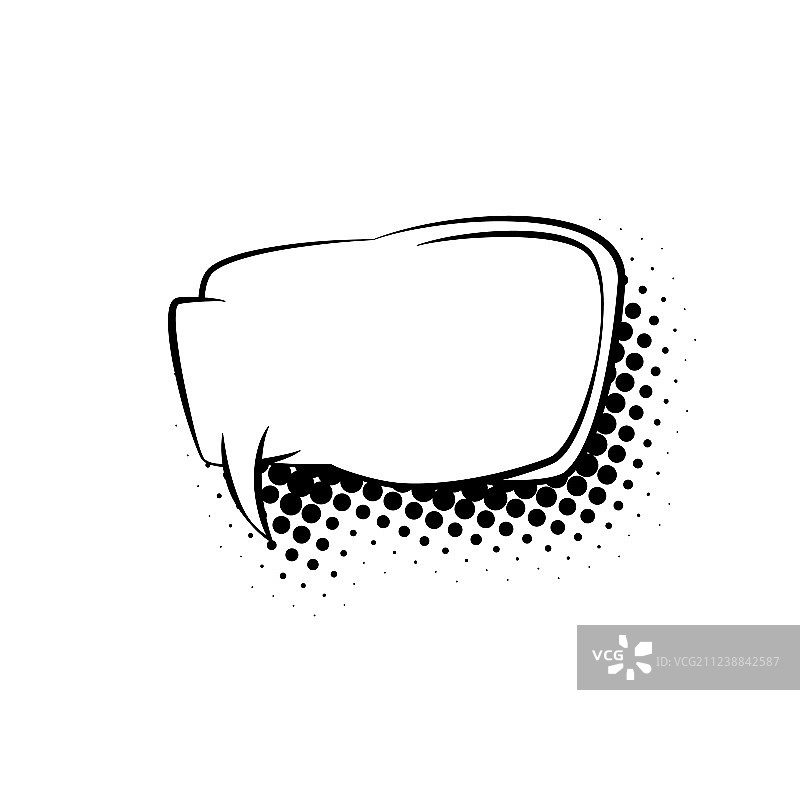 复古语音气泡图片素材