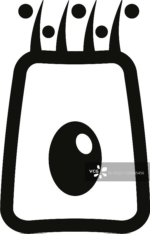 粘液纤毛传输系统医疗图标图片素材