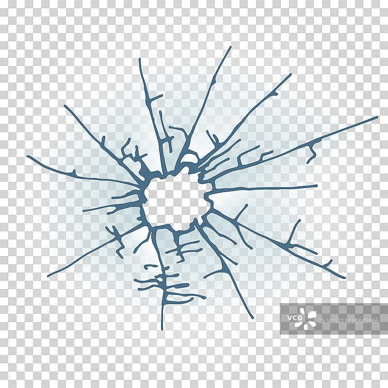 逼真的破损窗户玻璃日光设计图片素材