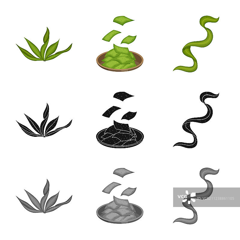 蛋白质和海洋标志设计图片素材