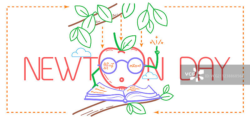 牛顿日教育banner图片素材