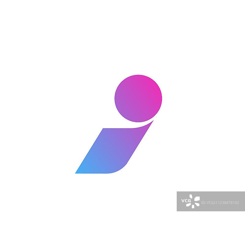 I字母Logo图标设计元素图片素材