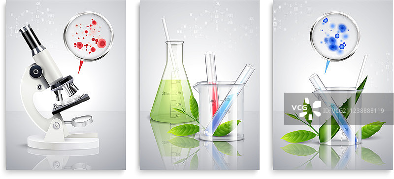 霉菌真菌细菌卡片图片素材