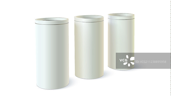 散装产品包装圆形锡罐合集图片素材