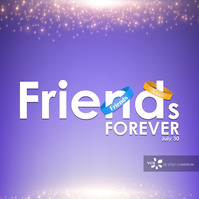 快乐友谊日排版设计图片素材