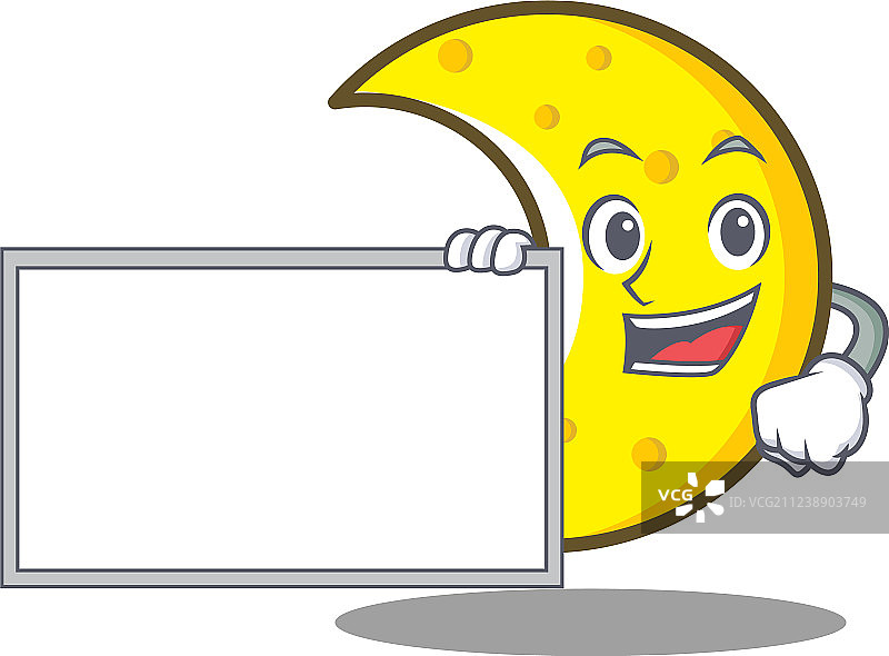 新月卡通角色图片素材