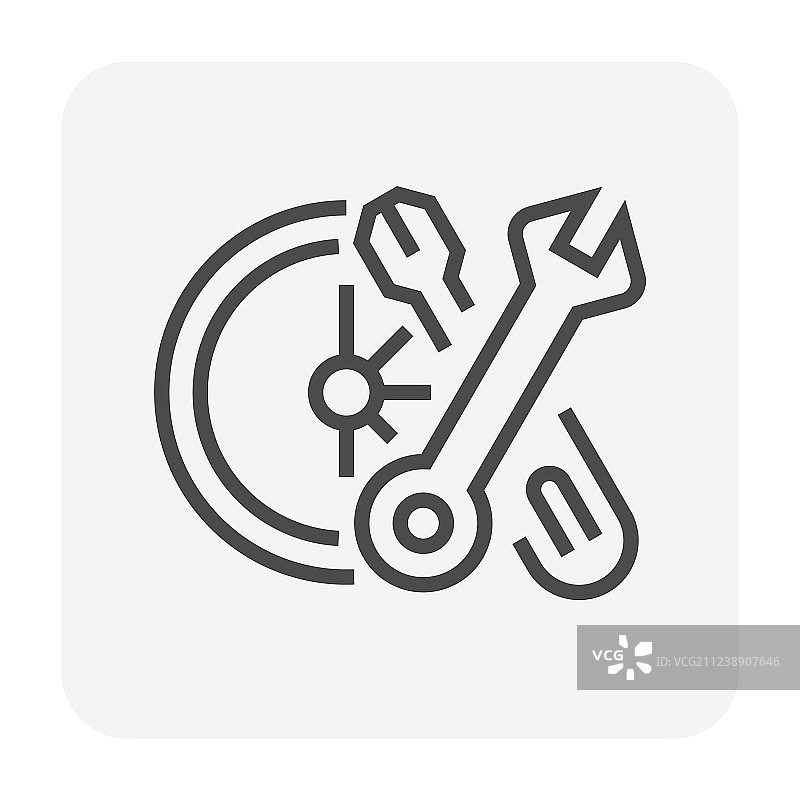 自行车零件图标图片素材