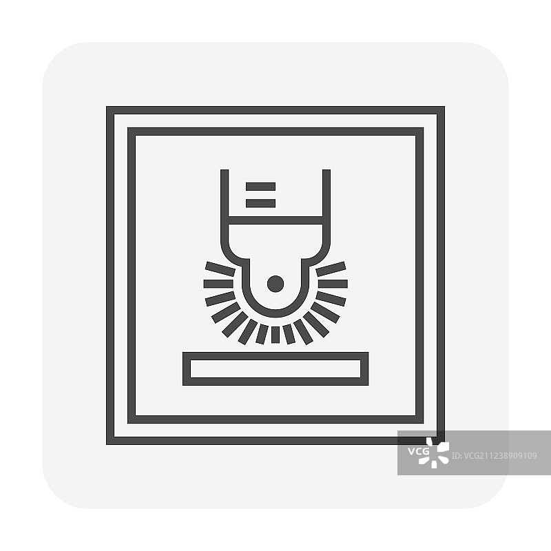 CNC铣削图标图片素材