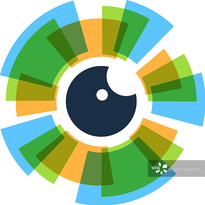 眼睛Logo图标设计图片素材