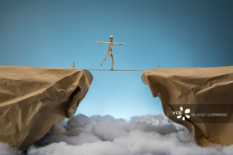 走钢丝图片素材