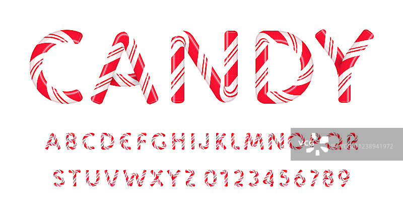 糖果字母和数字甜味棒棒糖字体图片素材