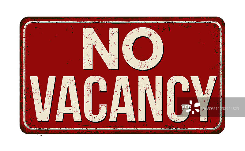 客满复古铁锈金属标志图片素材