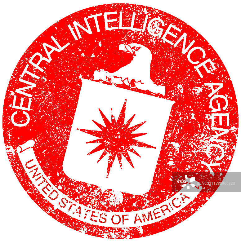 美国中央情报局印章图片素材