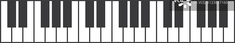 钢琴图标图片素材