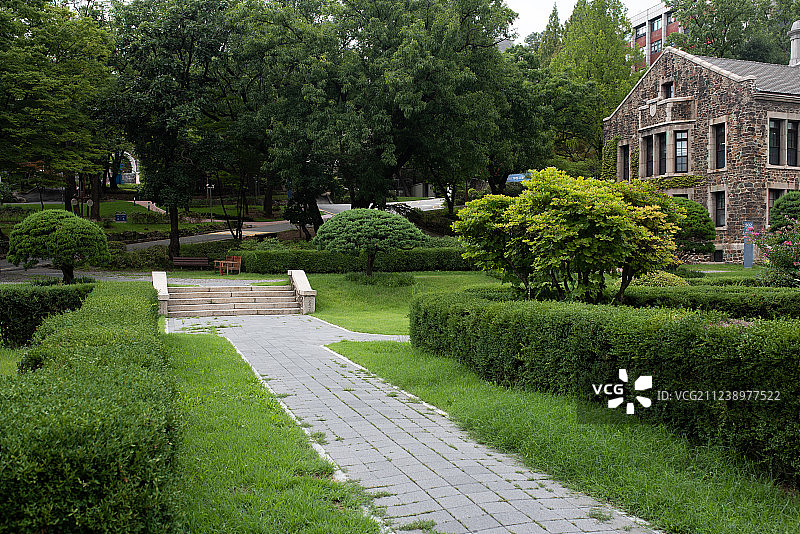 韩国首尔梨花女子大学图片素材