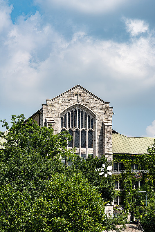韩国首尔梨花女子大学图片素材