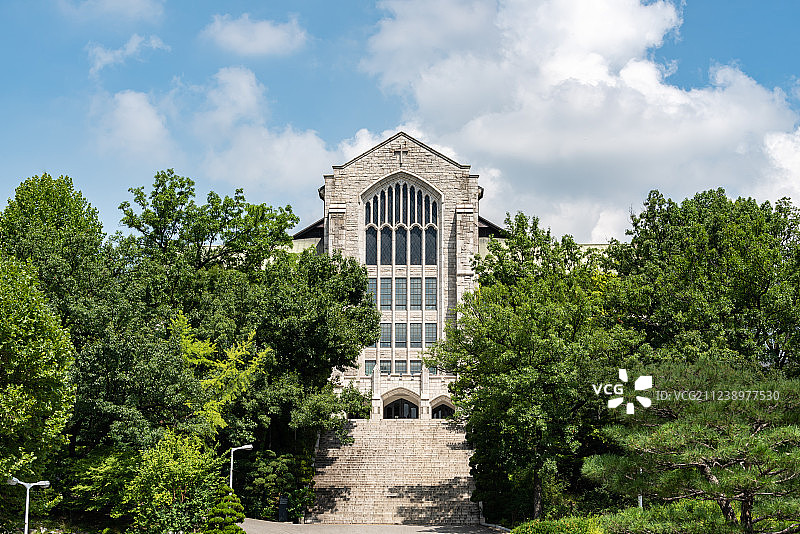 韩国首尔梨花女子大学图片素材