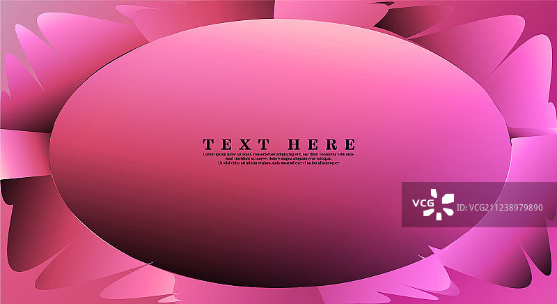 可用于设计的椭圆形相框背景图片素材