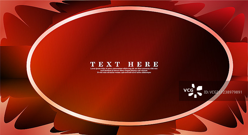 可用于设计的椭圆形相框背景图片素材