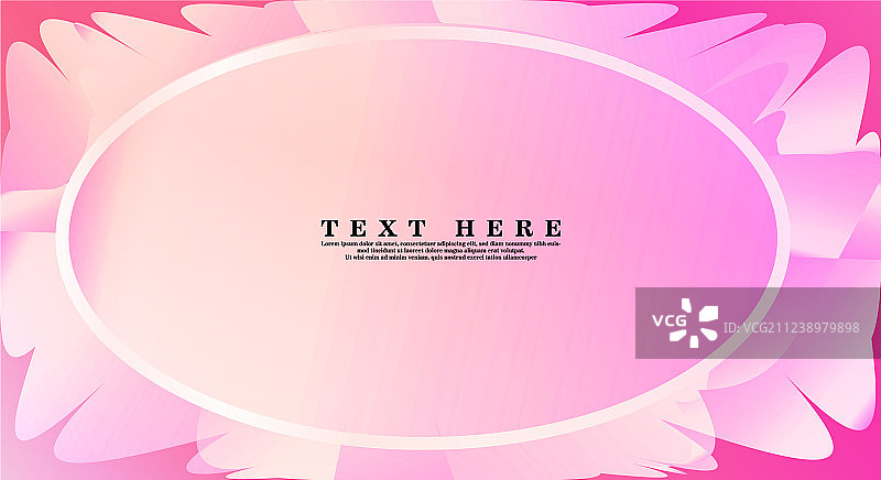 可用于设计的椭圆形相框背景图片素材