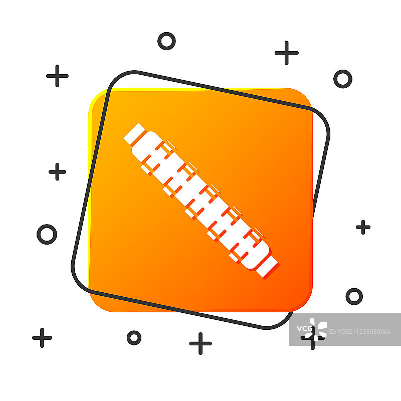 白色猎枪子弹带图标图片素材