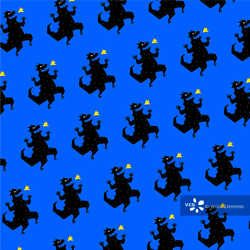 卡通恐龙爬行动物图案装饰图片素材