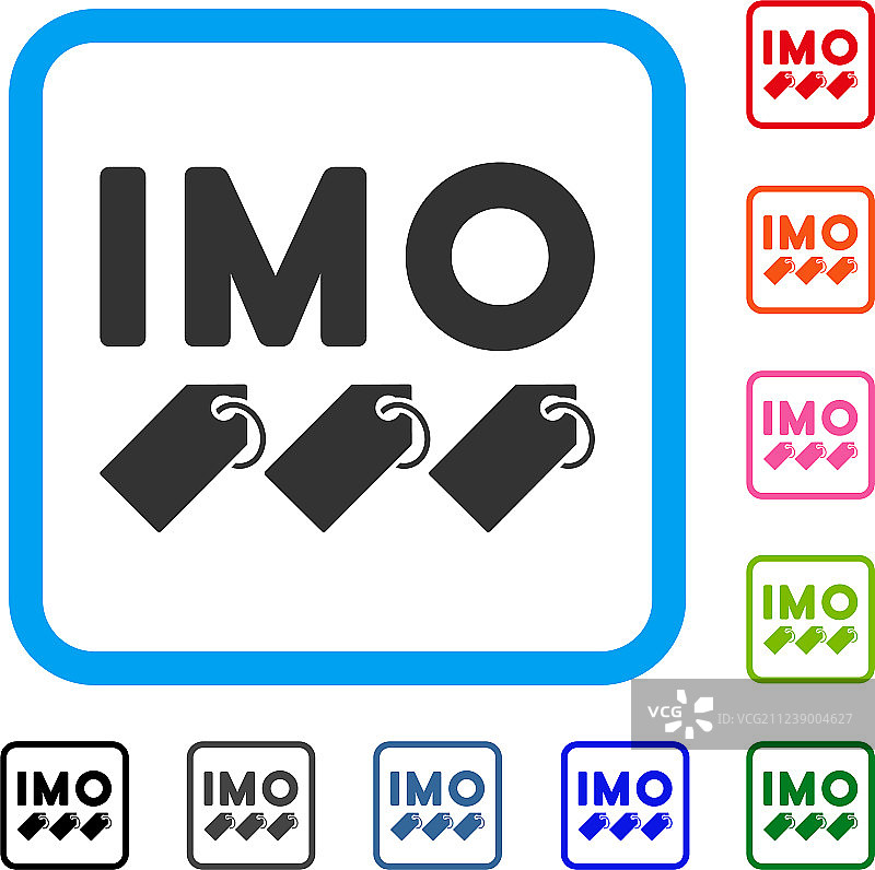 imo标签框架图标图片素材