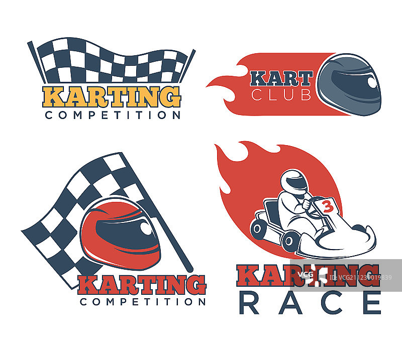 卡丁车俱乐部赛事宣传图片素材
