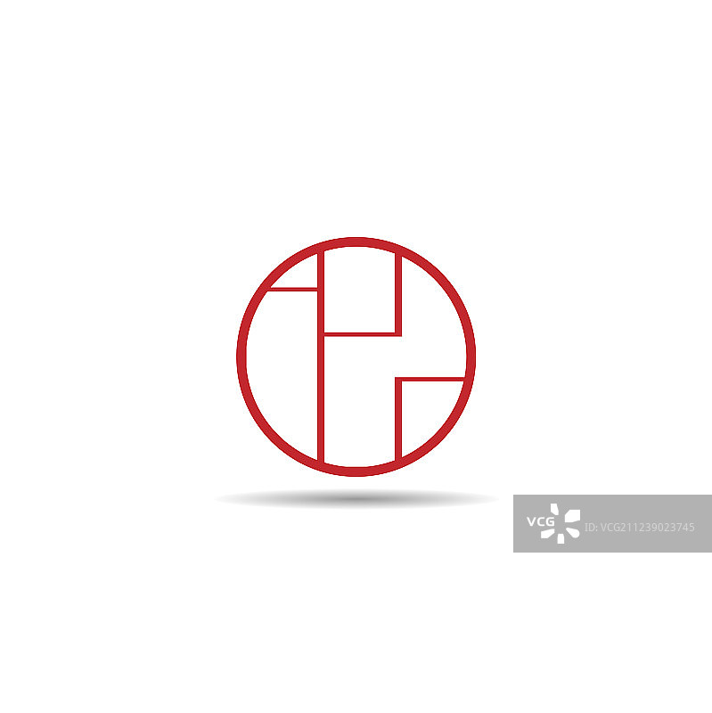 字母IX标志模板设计图片素材