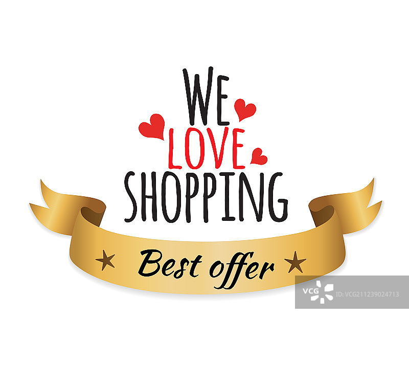 我们热爱购物最佳优惠图片素材