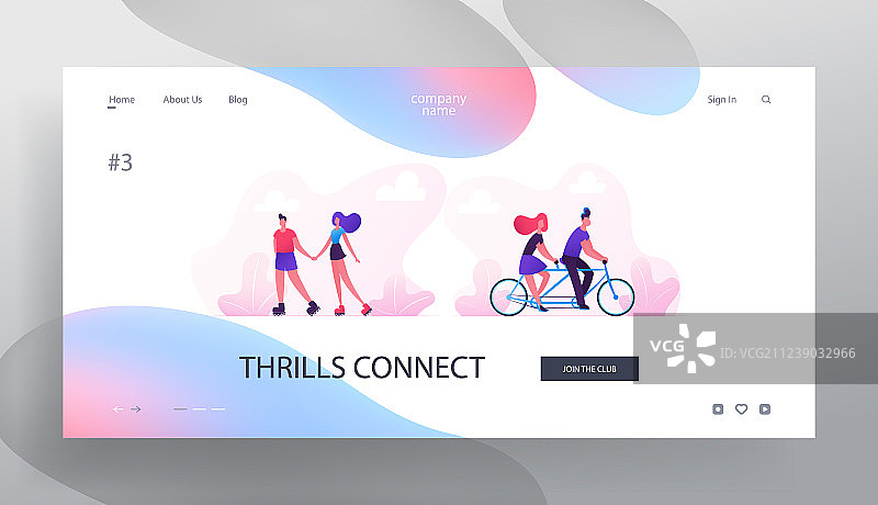 情侣共度美好时光网站登录页图片素材